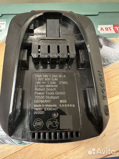 Аккумулятор для шуруповерта bosch 18v 1.5А