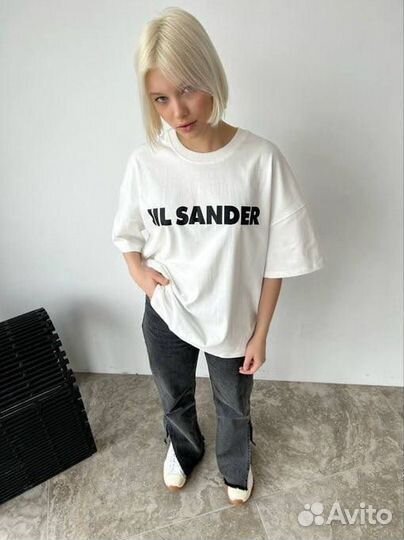 Jil sander футболка