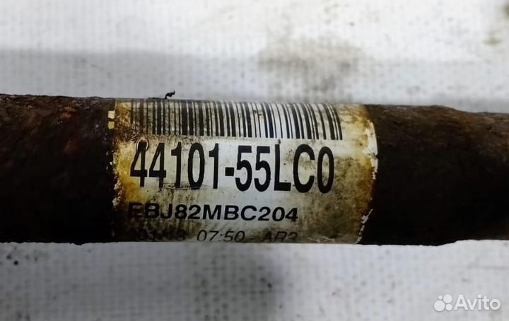 Полуось передняя правая (Левый руль) Suzuki SX4