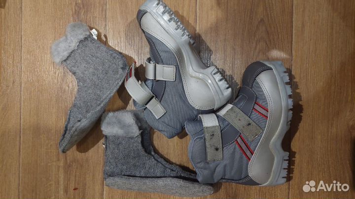 Лыжные ботинки детские 30