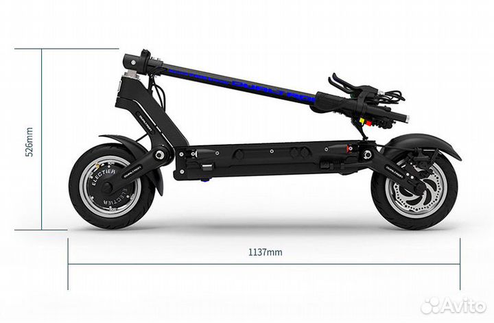 Электросамокат Dualtron 3 (60V; 28Ah; 3600W)