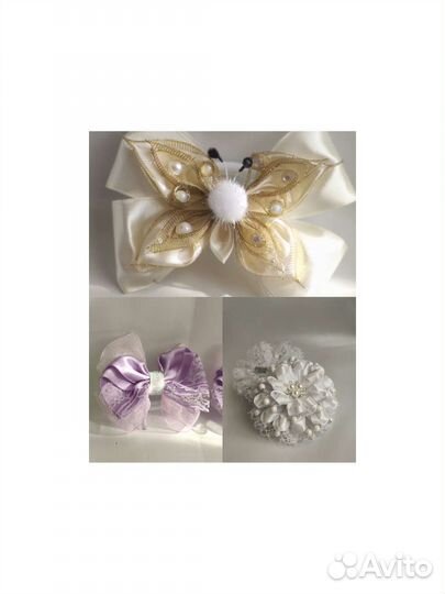 Бантики на заколке
