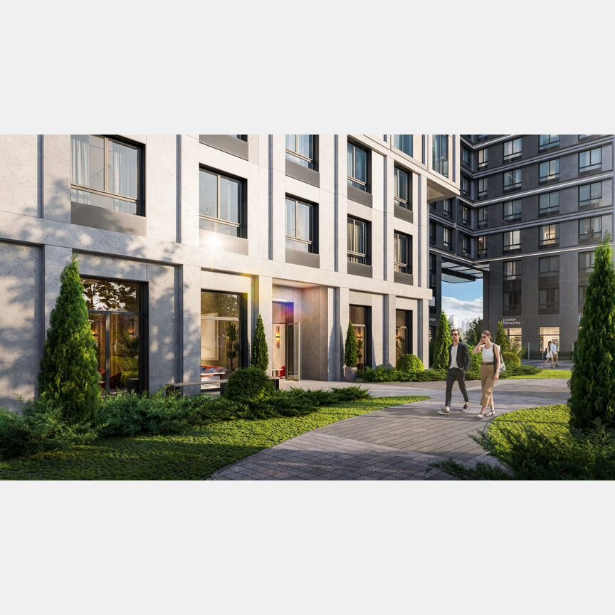 2-к. апартаменты, 47,2 м², 16/20 эт.