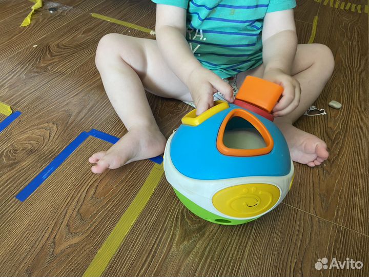 Развивающий мяч сортер музыкальный