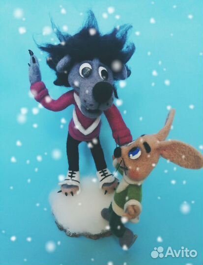 Волк и заяц из 