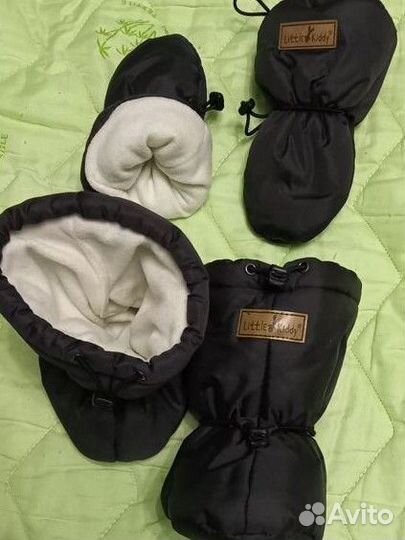 Пинетки и Варежки демисезонные