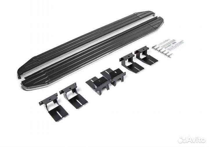 Пороги Подножки Jeep Grand Cherokee 2010- Premium