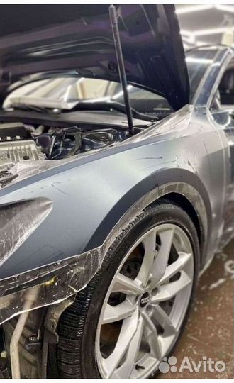 Оклейка матовой пленкой