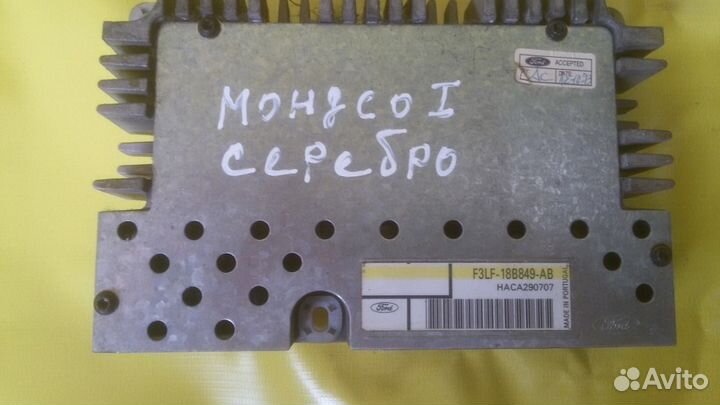 F3LF18B849AB Усилитель магнитолы Ford