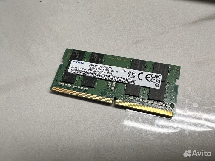 Память 16Gb DDR4