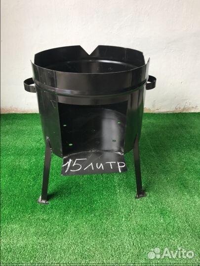 Печь под казан 15 литров (очаг без трубы)