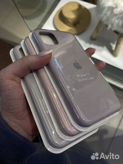 Чехлы под оригинал на iPhone silicone case