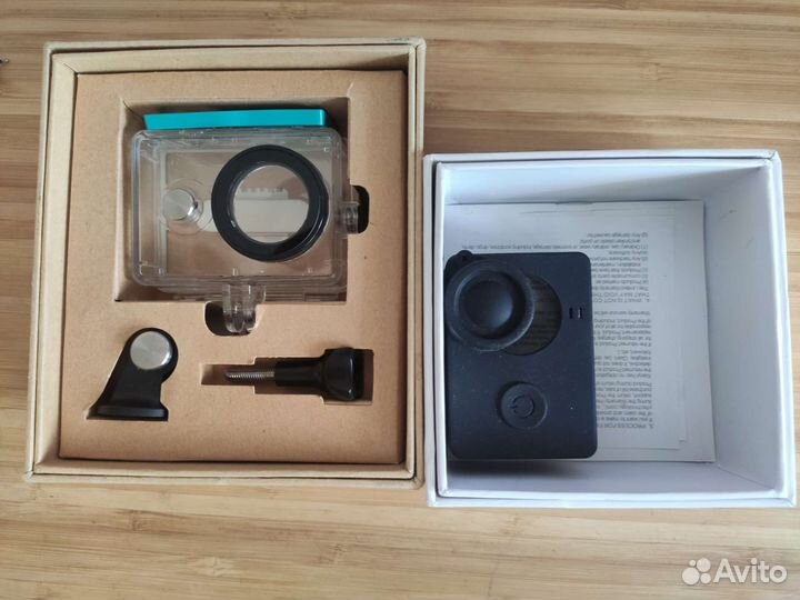 Аквабокс для камеры xiaomi yi + силиконовый чехол