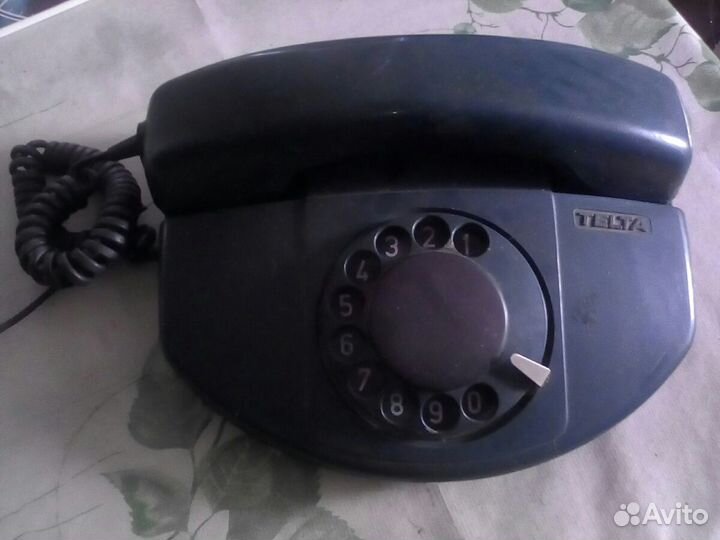 Телефон с номеронабирателем СССР