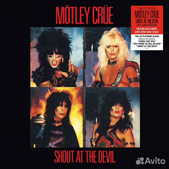 Mötley Crüe - Shout AT The Devil(Black in Ruby Col