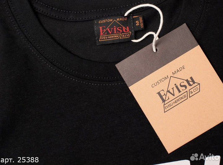 Футболка Evisu Чёрная