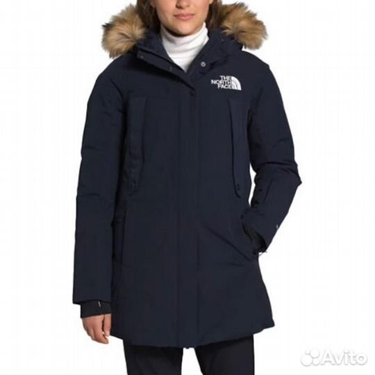 THE north face Down Jacket Women's Navy (M)(64)