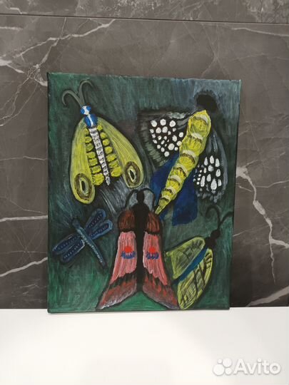 Картина Ночные Мотыльки