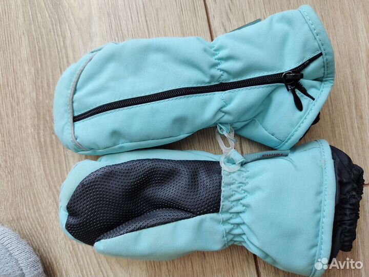 Шапка шлем + краги reima на годик