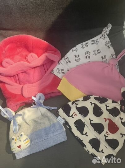 Шапки детские демисезонные(на девочку)