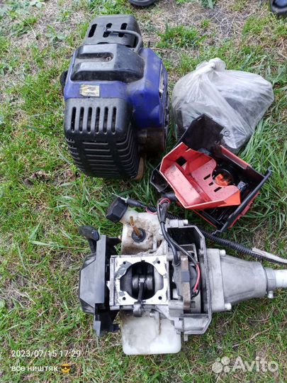 Триммер бензиновый 2 тактный бу