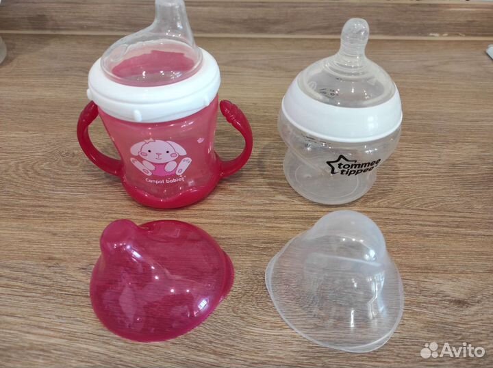 Поильник непроливайка бутылочка для кормления 0+