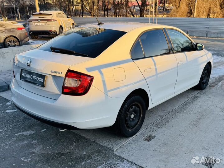 Skoda Rapid 1.6 МТ, 2019, 102 120 км