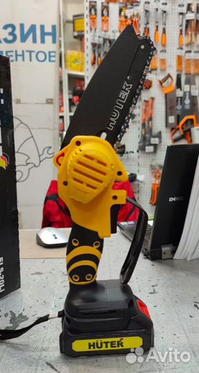 Аккумуляторная цепная мини пила Хутер ELS-20Li