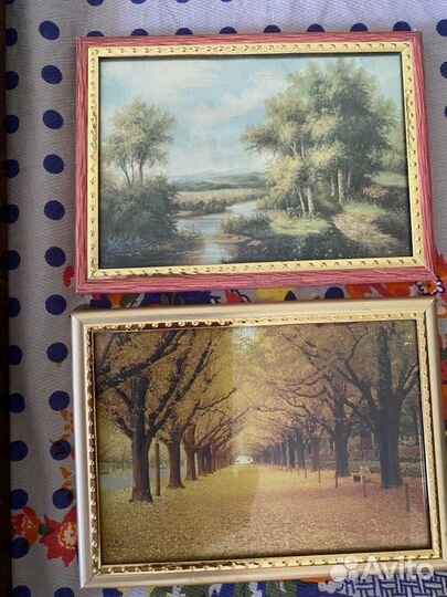 Картины-панно СССР, декоративная тарелка