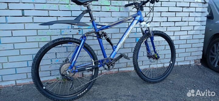 Горный велосипед dewolf(двухподвес)