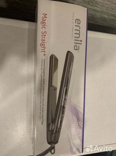 Щипцы Ermila 4414-0040 черные,титан-турмалин