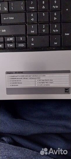 Ноутбук Acer Aspire e1