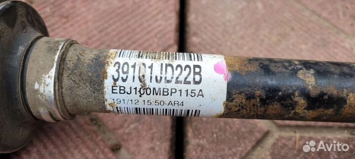 Привода nissan qashqai j10 2.0МКПП