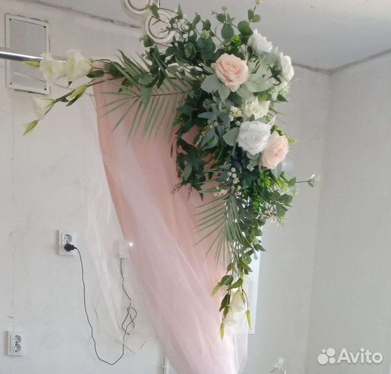 Композиция из цветов для свадьбы