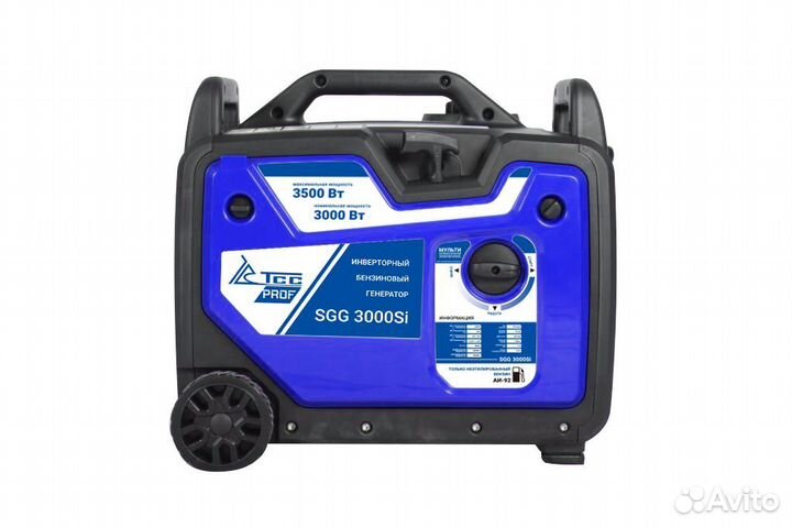 Генератор бензиновый инверторный тсс SGG 3000SI 3