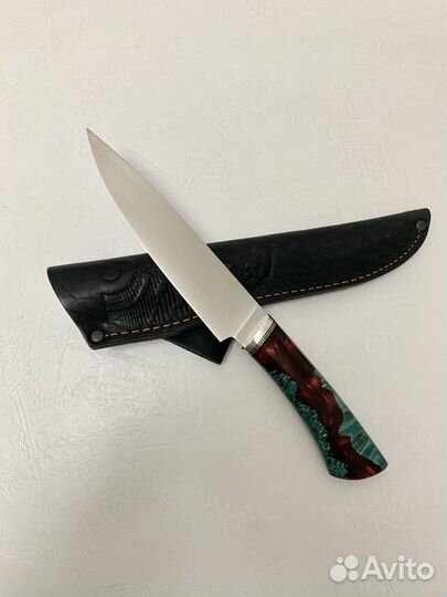 Нож из стали elmax кухонный