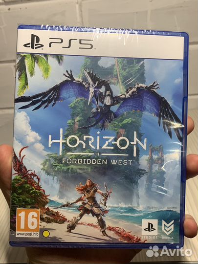 Horizon Forbidden west PS5 новый диск