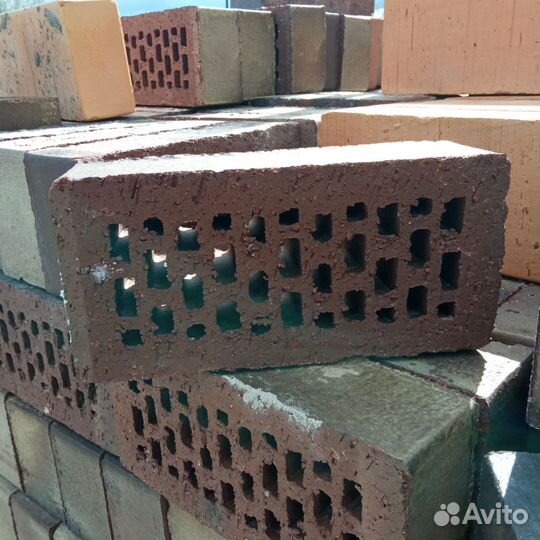 Кирпич облицовочный остатки