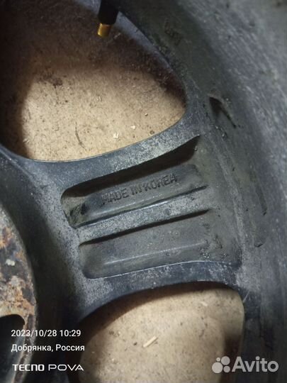 Литые диски r 16 5 114 3 бу