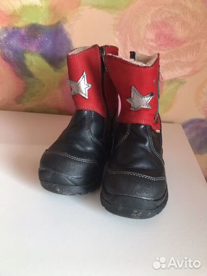 Ботинки зимние,24 размер
