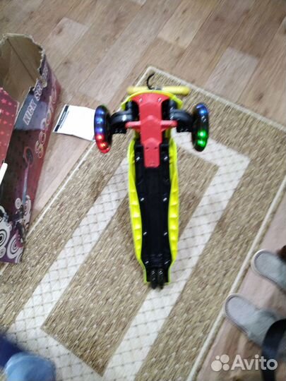 Самокат детский трехколесный бу