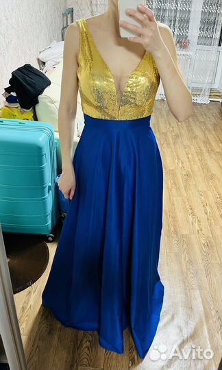 Вечернее платье в пол 40 42