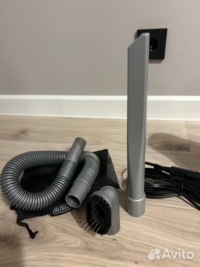 Автомобильный пылесос black decker