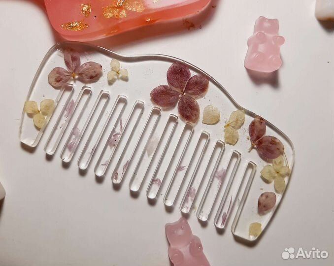 Расческа(гребень)из эпоксидной смолы