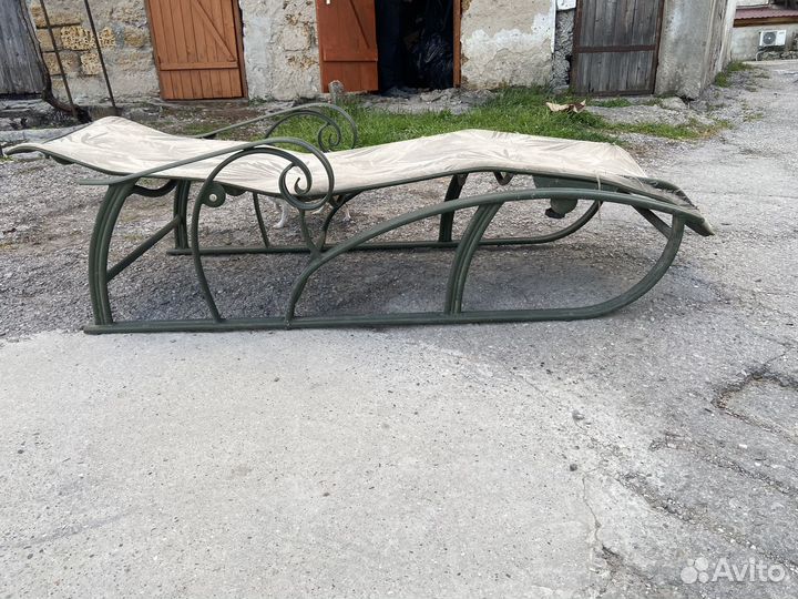 Шезлонг пляжный