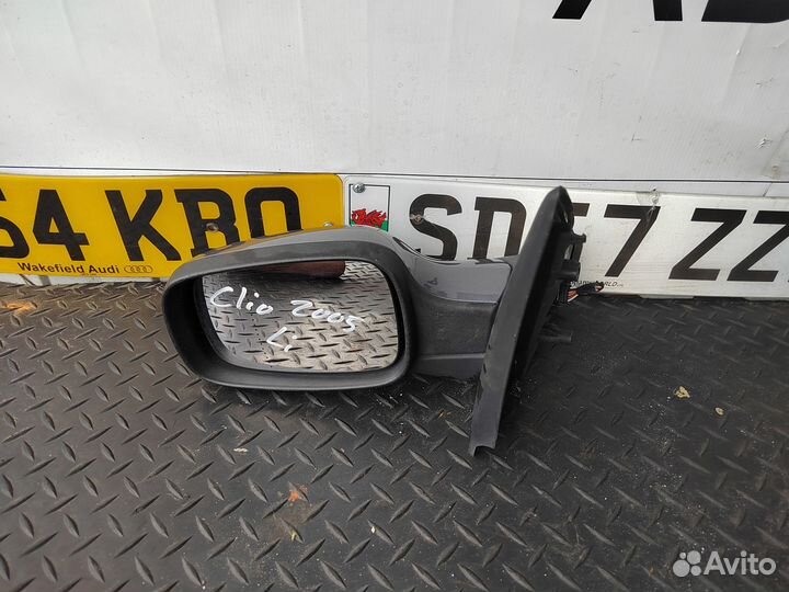 Зеркало левое Renault Clio 2 до рест