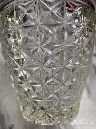 Ведерко хрусталь СССР