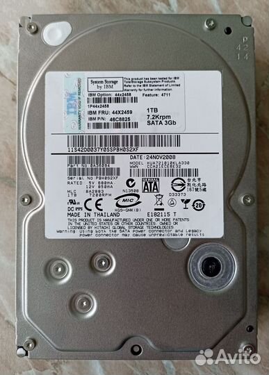 HDD IBM SATA 1TB 3.5