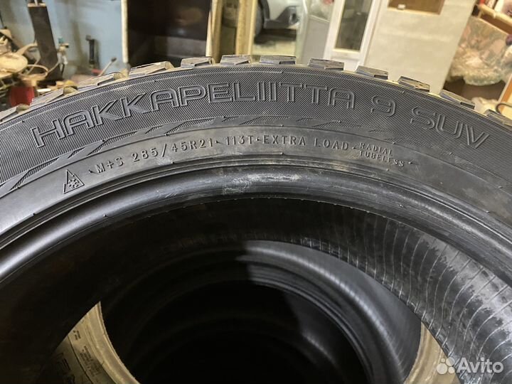 Nokian Tyres Hakkapeliitta 9 SUV 285/45 R21 113T