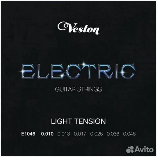 Veston E 1046 - Струны для электрогитары, 10-46